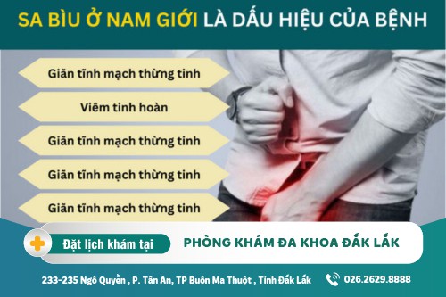 Bệnh sa bìu ở nam giới: Nguyên nhân và cách chữa trị hiệu quả Tại Đắk Lắk